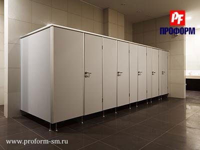 Yonga levhadan yapılan WC kabinler sistemi PF 25M standart №1