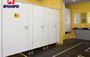 Yonga levhadan yapılan WC kabinler sistemi PF 25M standart №8